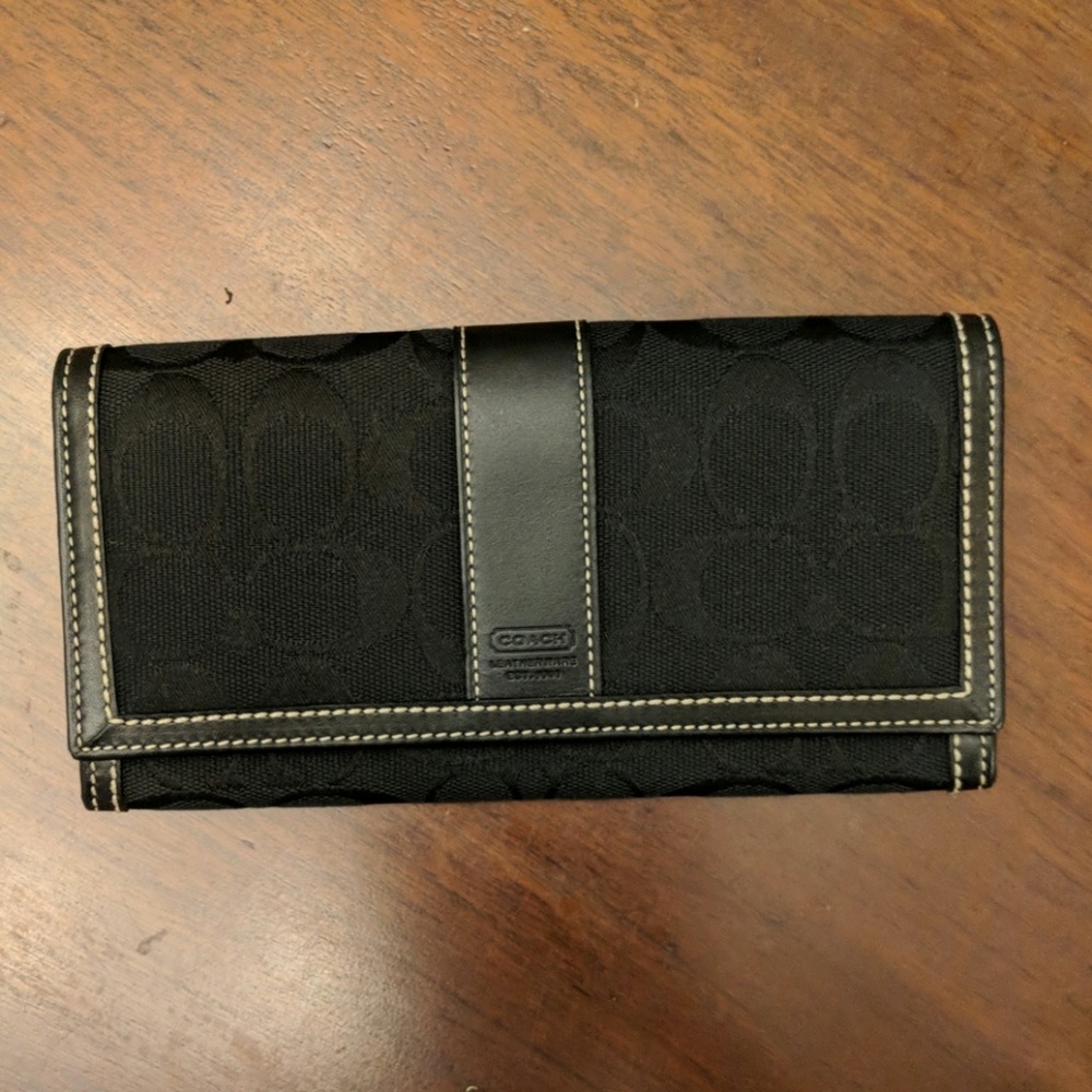 Coach signature collection wallet